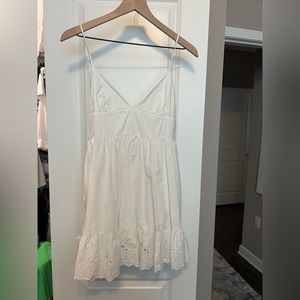 Zara white dress